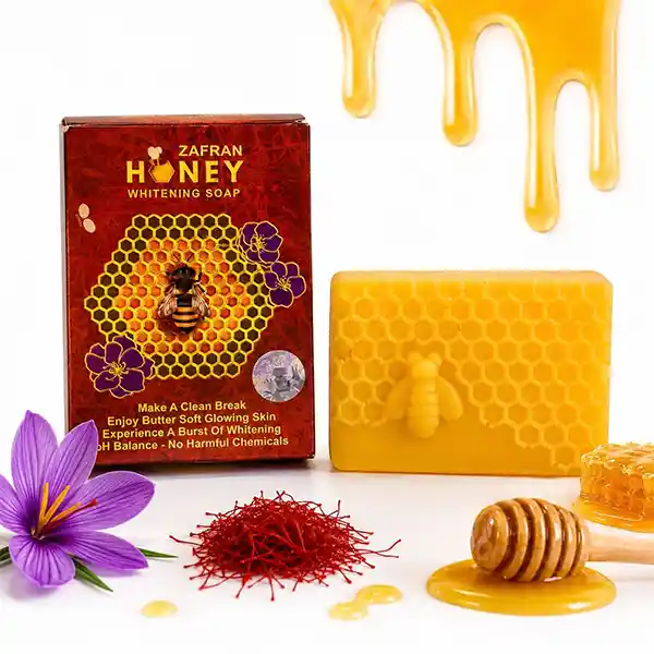 Zafran Honey Whitening Soap 100 gm